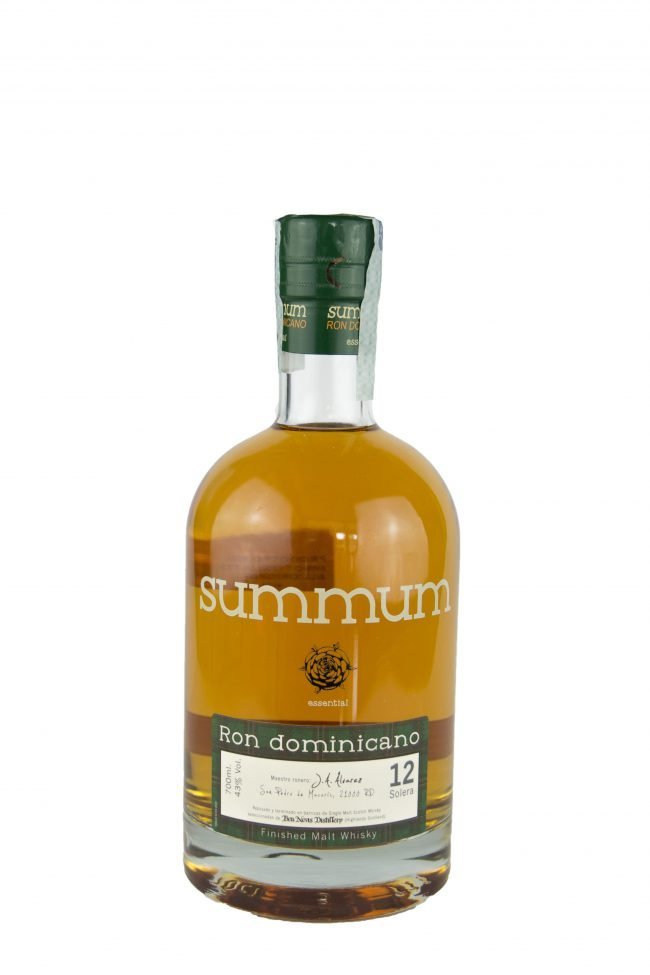 Alcoholes Finos Dominicano s- Summum Rum Whisky Finish 12 Anni