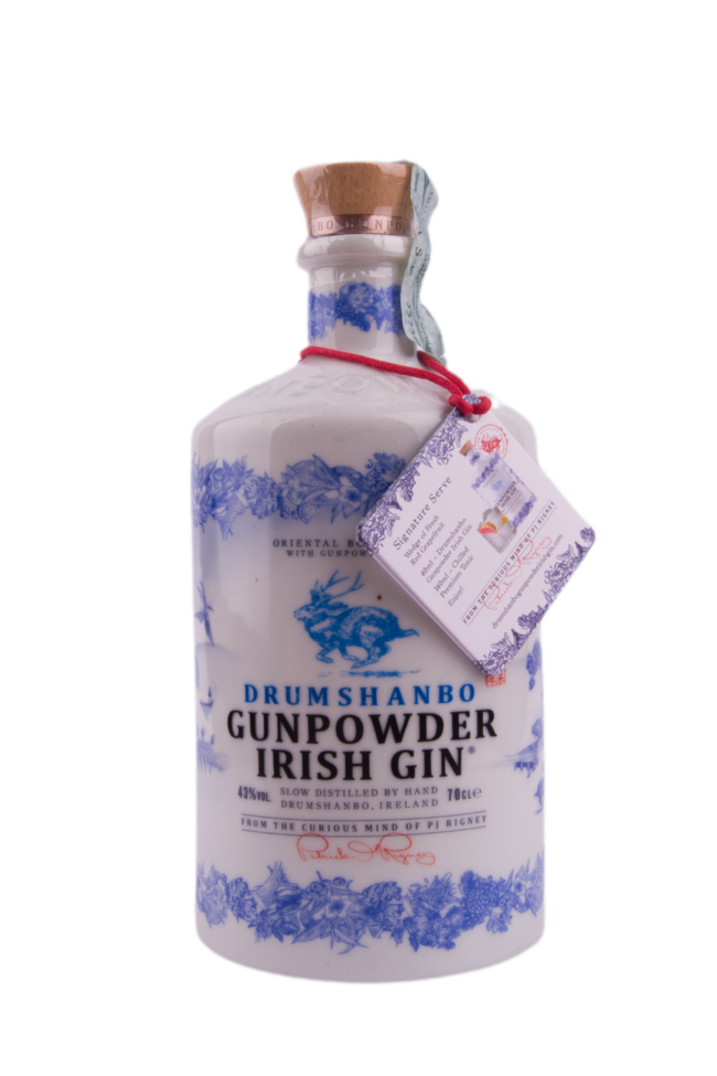 Drumshanbo Gunpowder - Gunpowder Irish Gin Ceramic Bottle